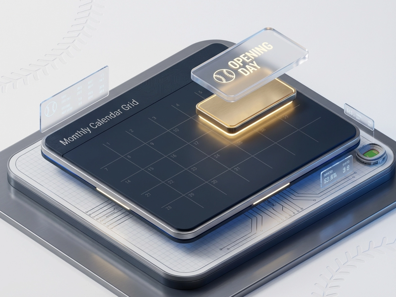 Smart Calendar Booking Interface