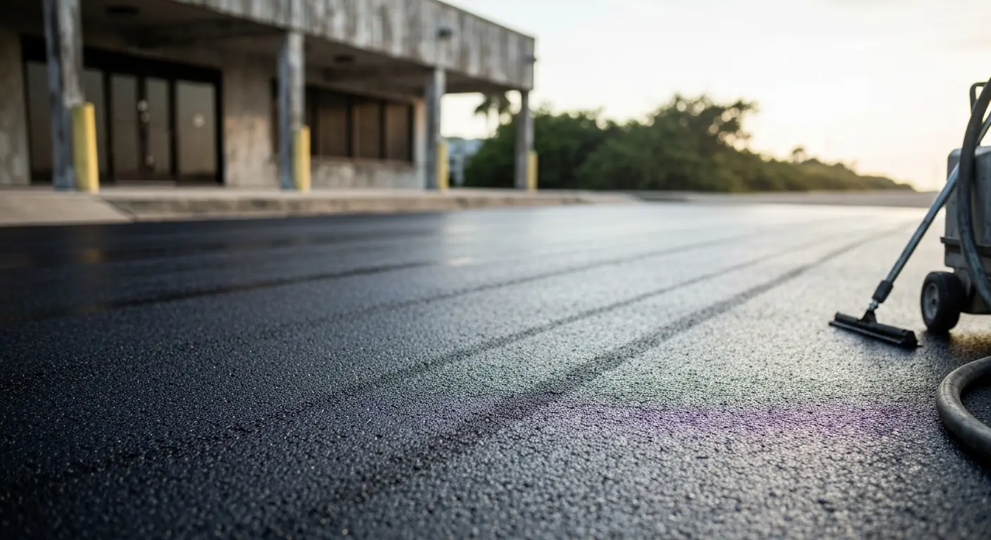 Professional seal coating service