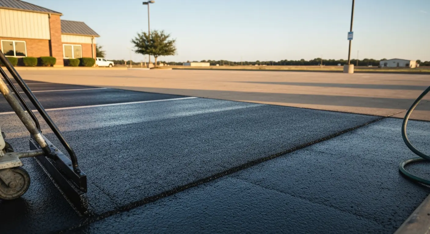 Seal coating application