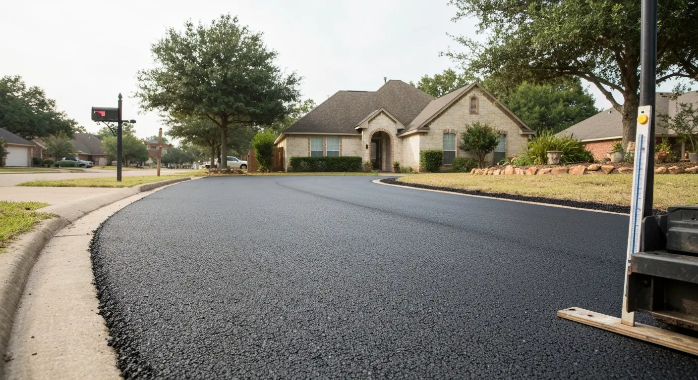 Asphalt paving project