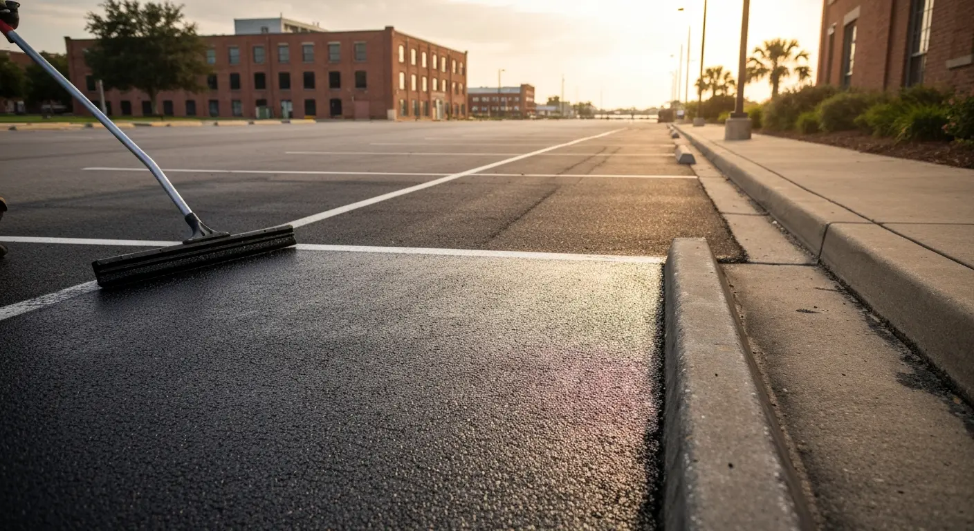 Seal coating application