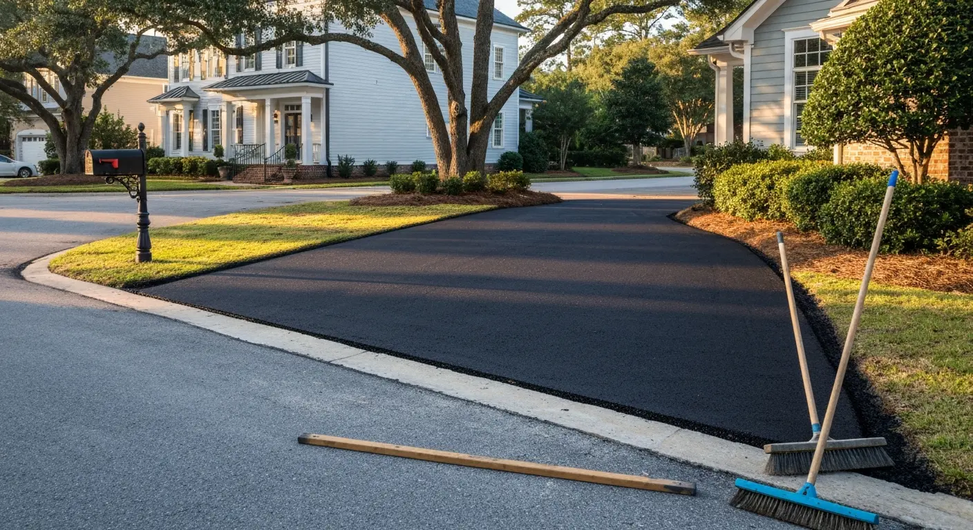 Asphalt paving in Spanish Fort