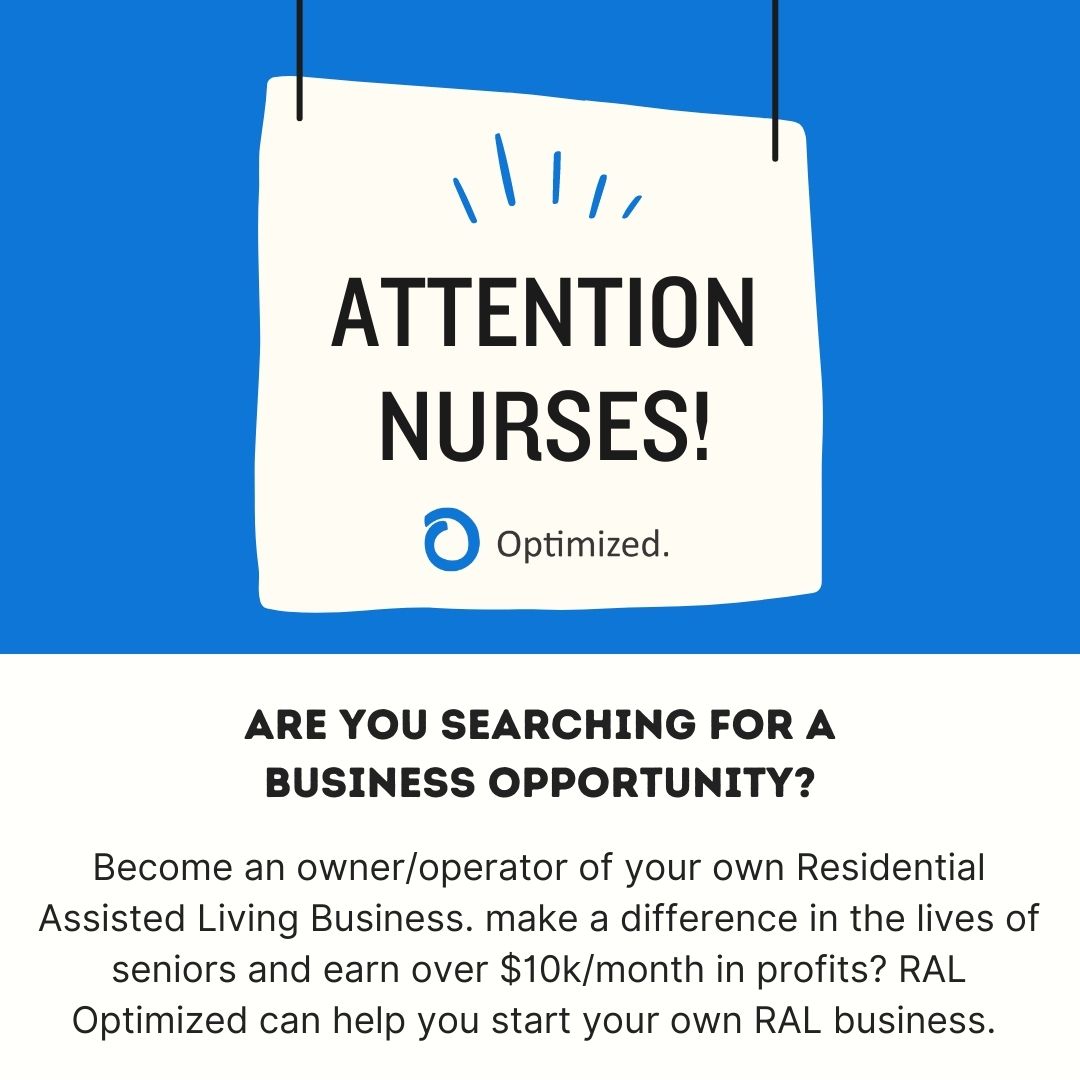 Residential Assisted Living as Your Business