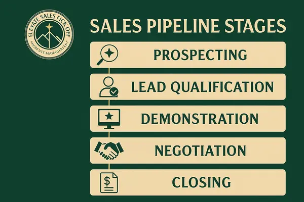 sales pipeline stages elevate sales kick off