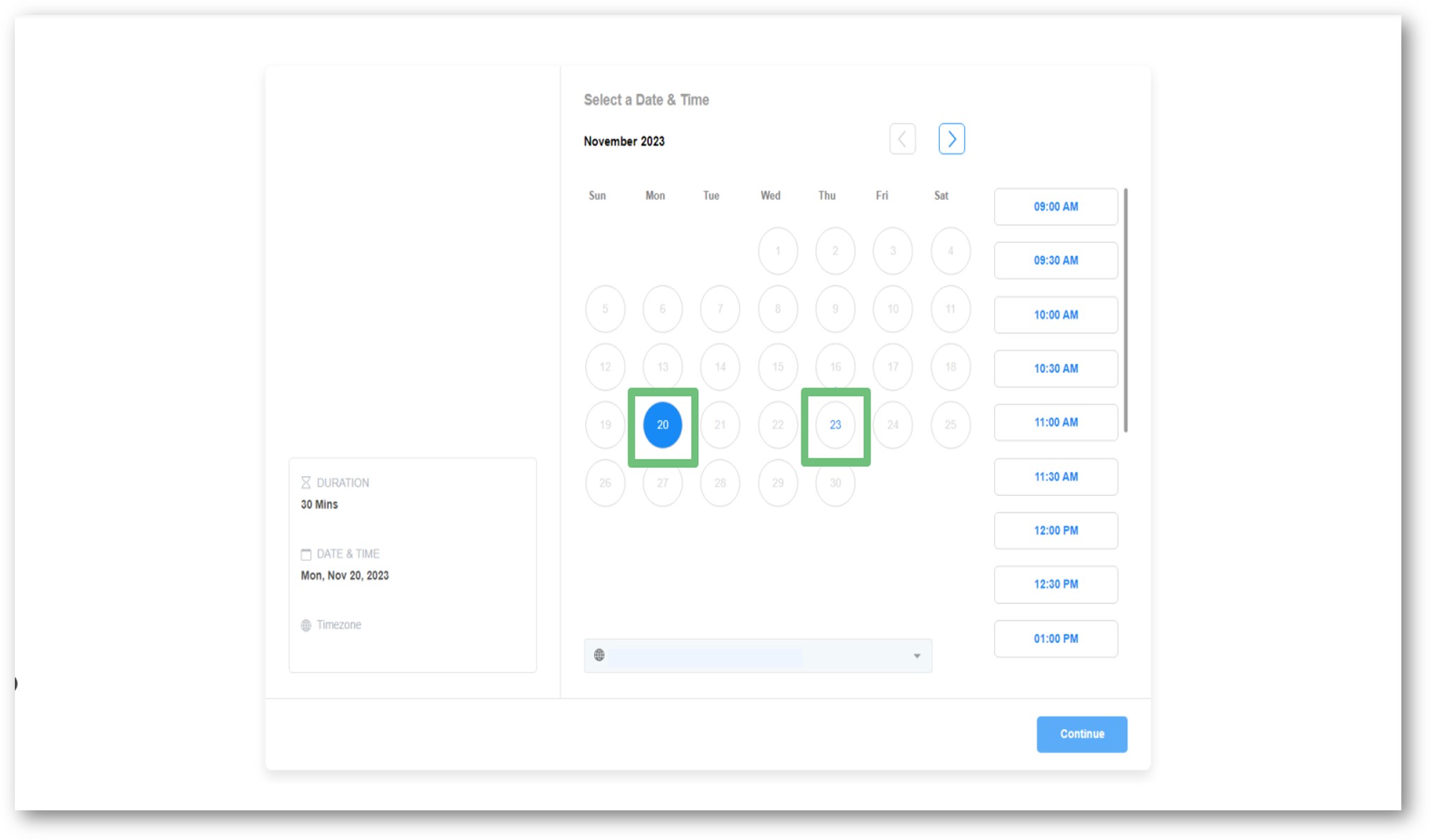 Auto Forward on Calendars to Find the Next Open Slot Auto Forward on Calendars to Find the Next Open Slot