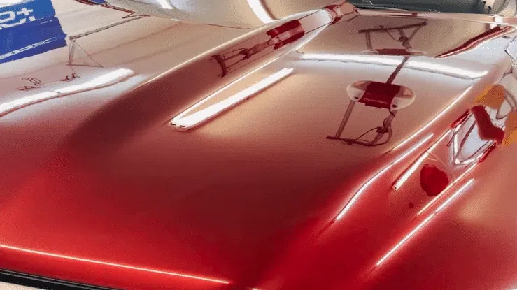 Ceramic coated vehicle 