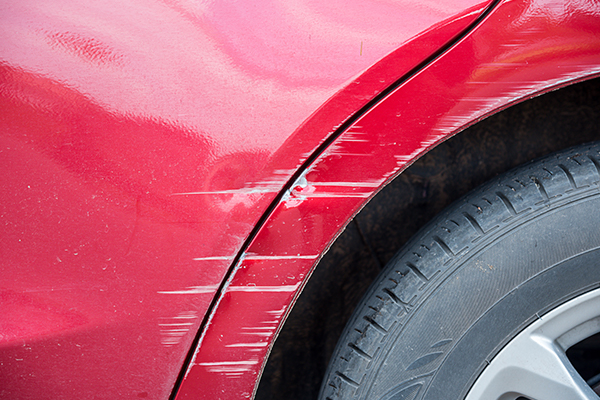 Paint scratches