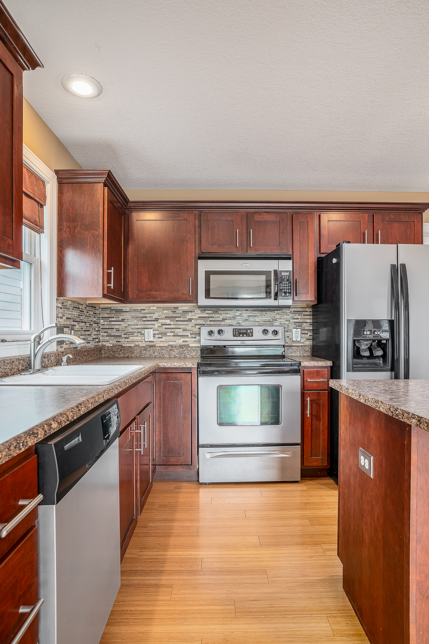 kitchen in home in bettendorf iowa
