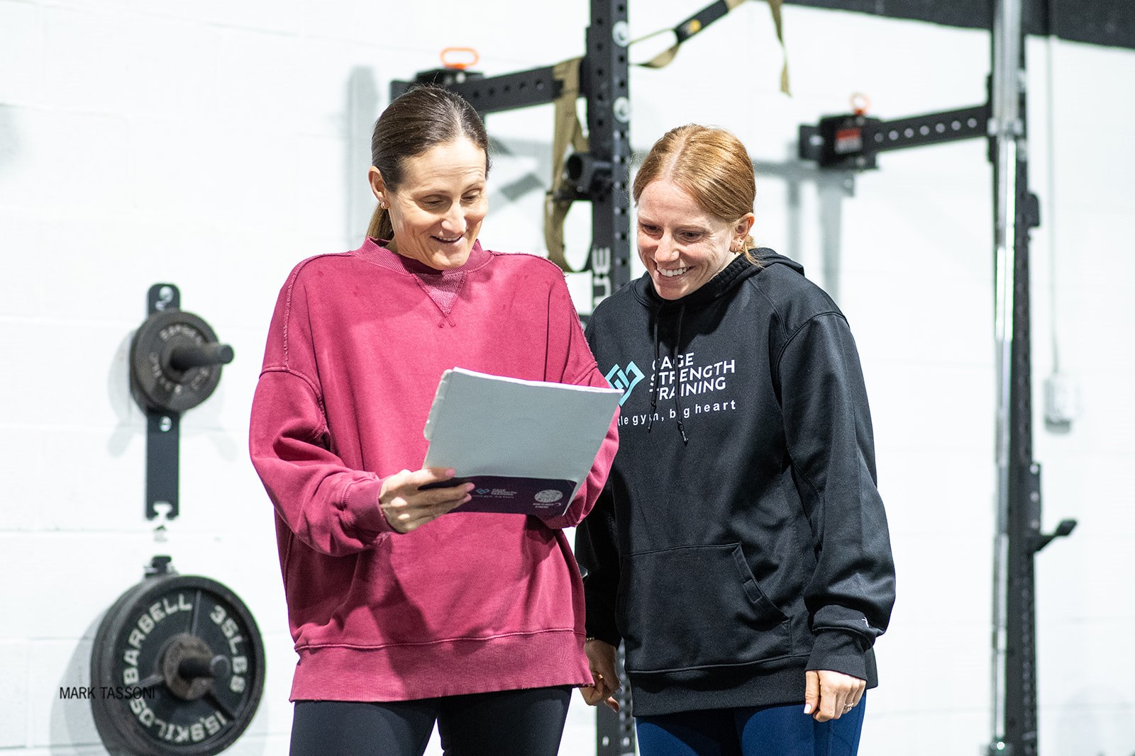 GAGE Trainers with Client