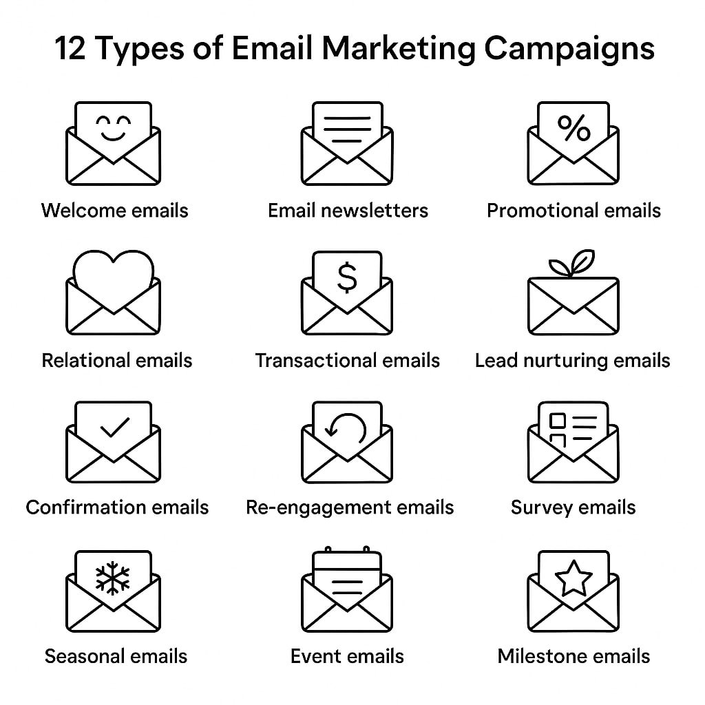 email marketing types email marketing types