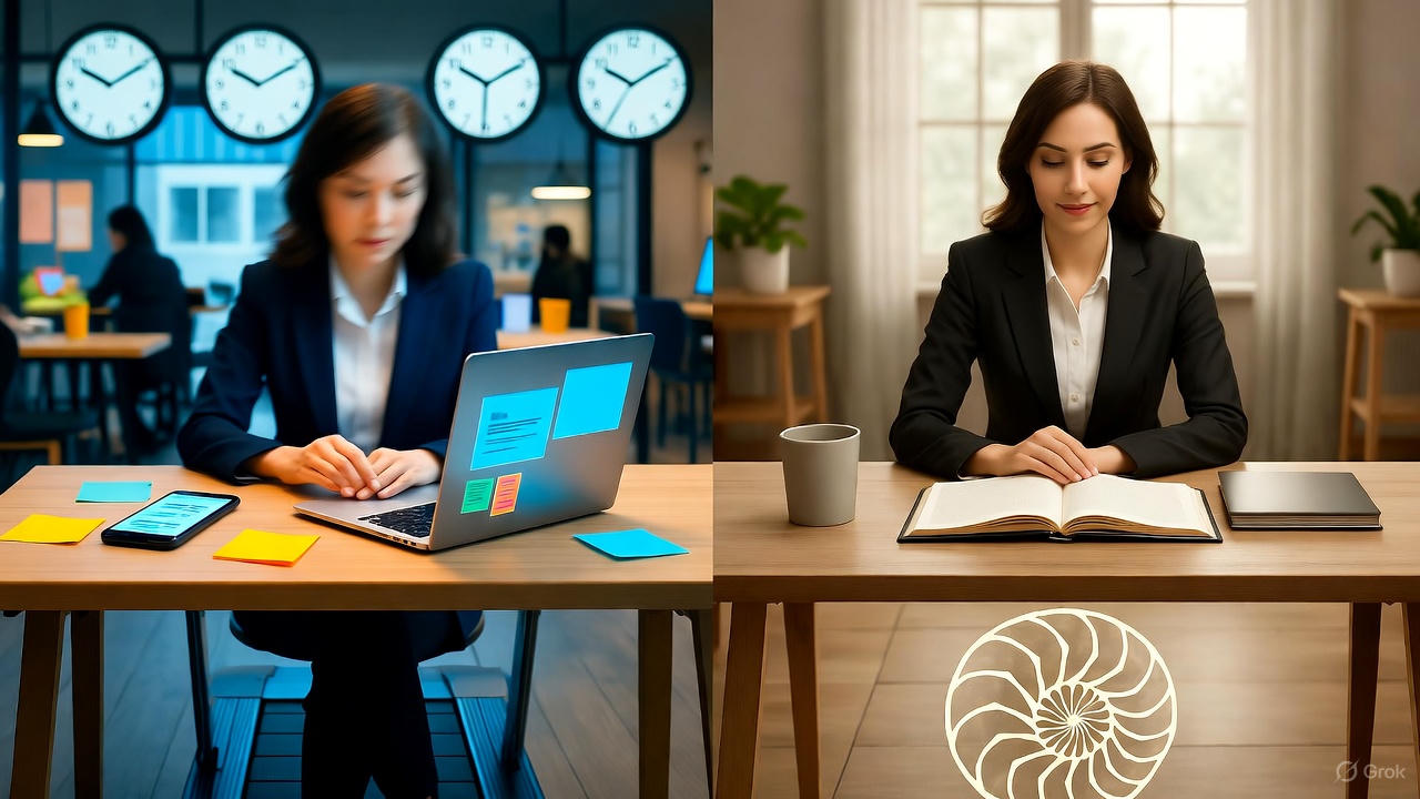 Time to Drop Your Secret Energy Drainer? Multitasking Runs the Treadmill of Your Misalignment