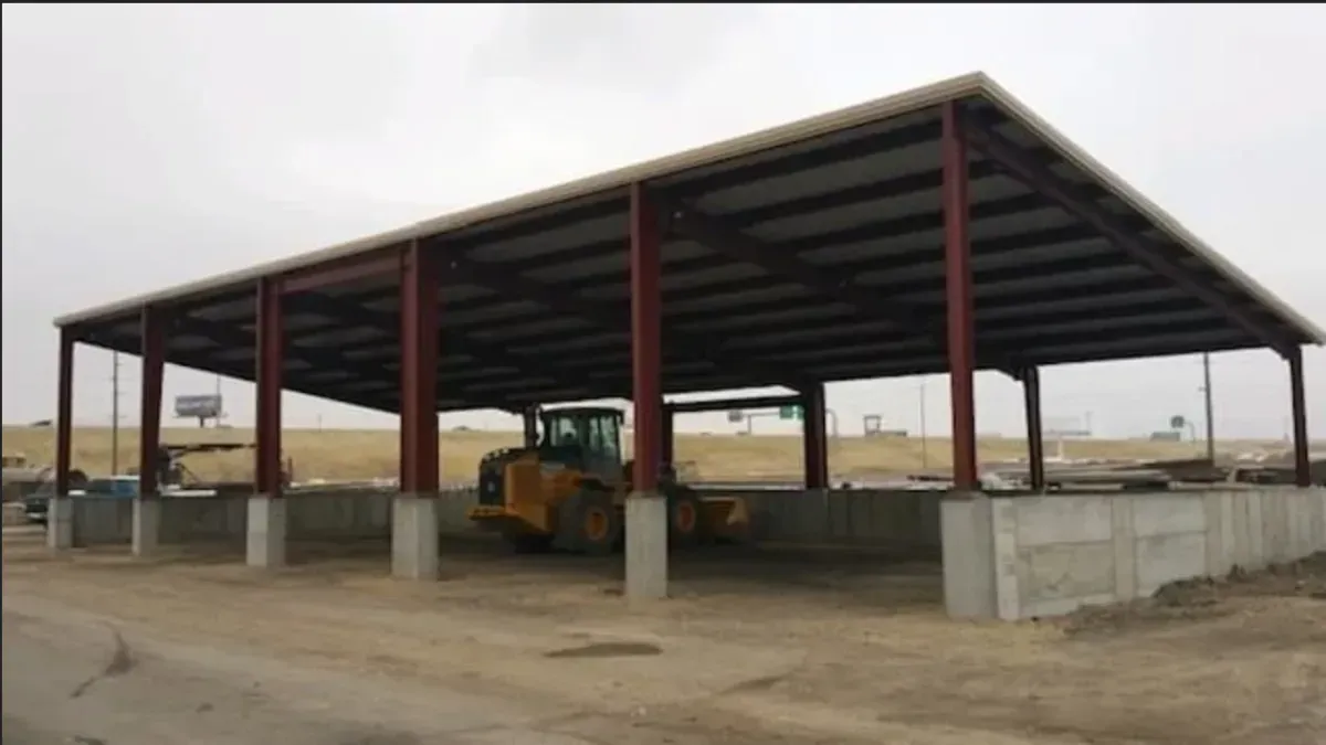 Custom steel building design