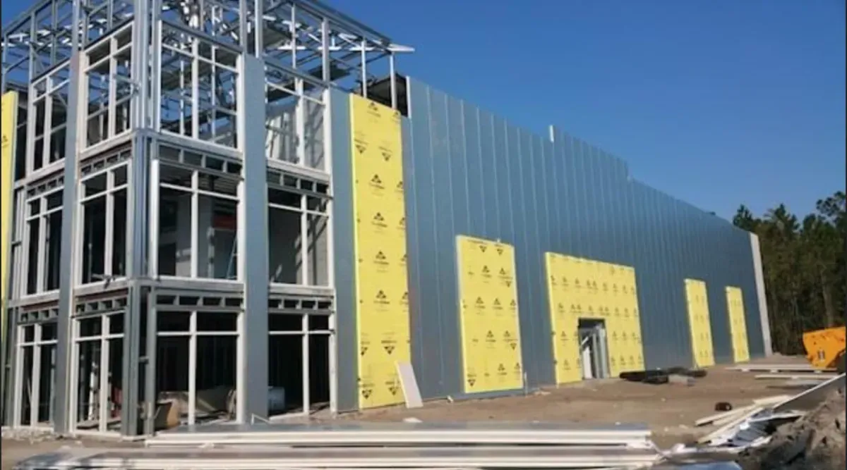 Country Wide Steel warehouse construction project