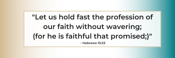 Hebrews 10:23