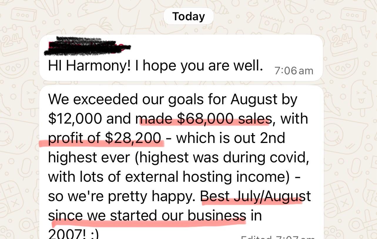 Client Result