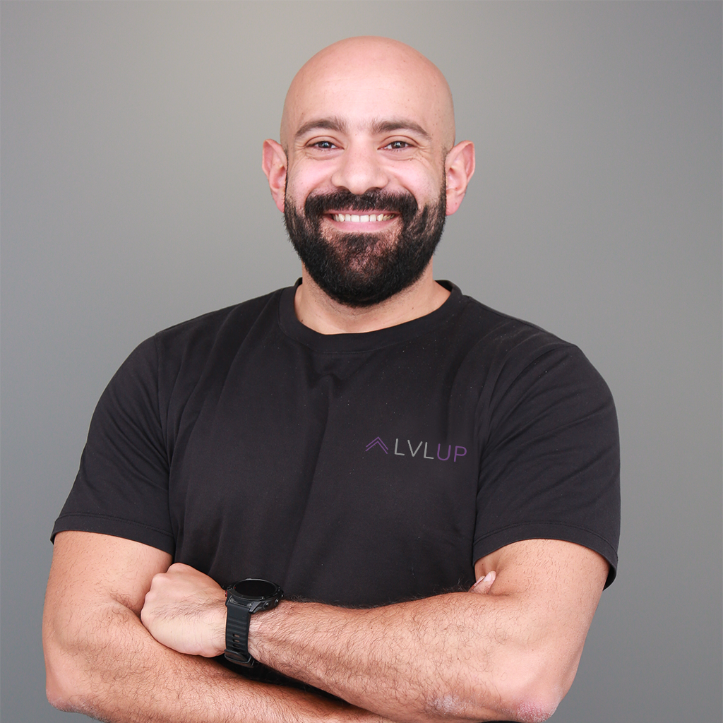 Founder of LVLUP App and fitness enthusiast