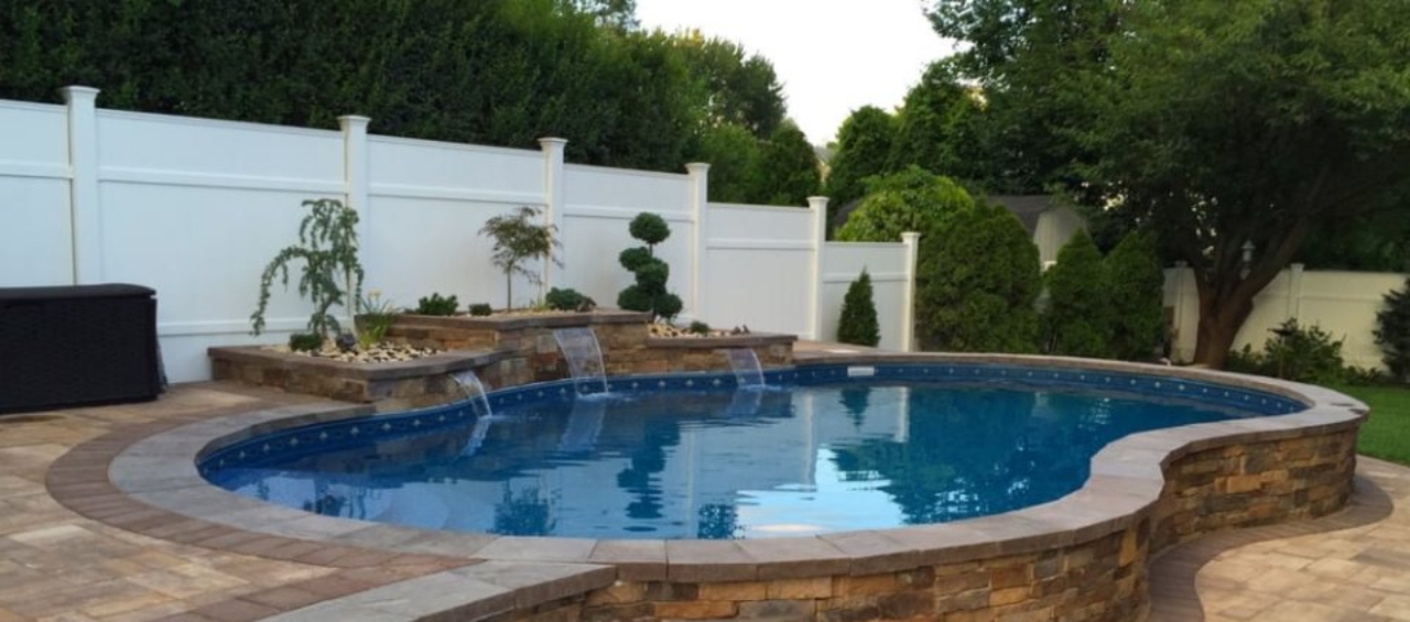 semi inground pool tulsa