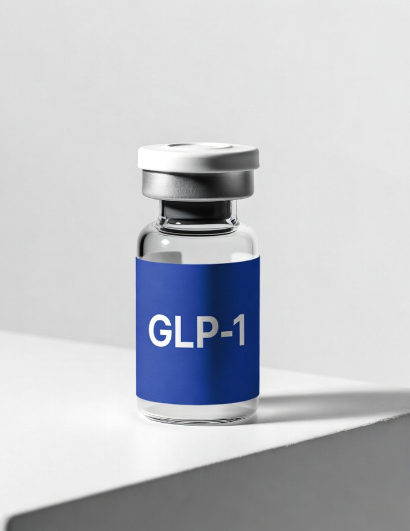 GLP-1 medication vial