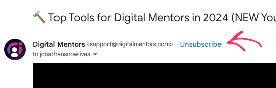 Unsubscribe Link