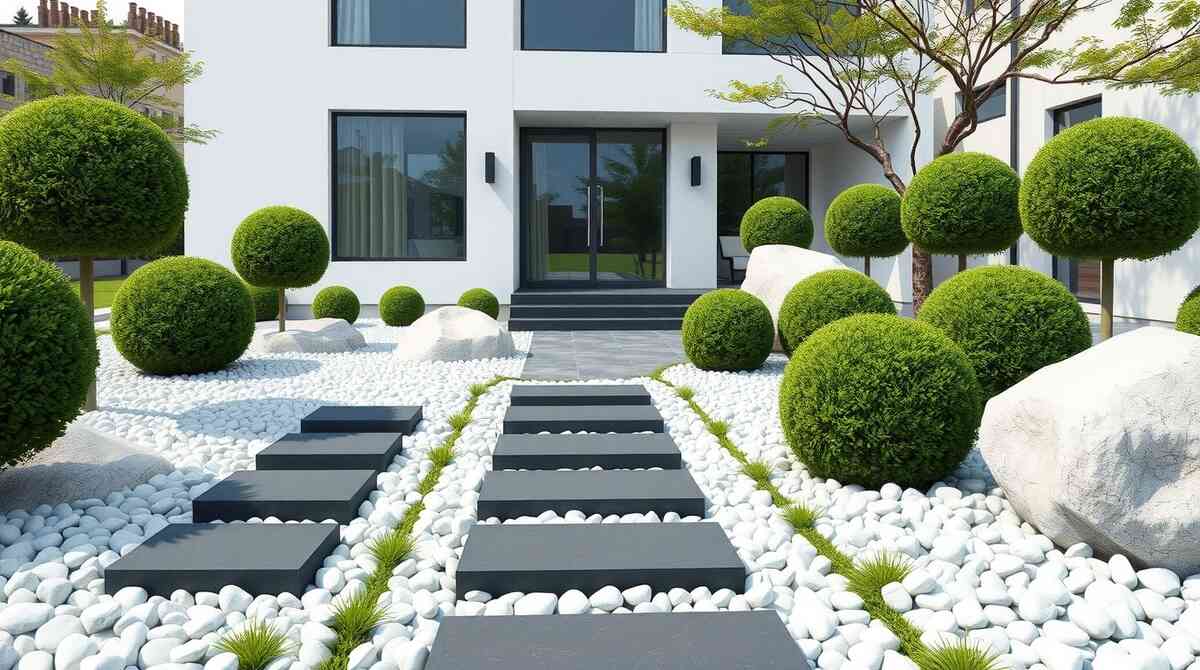 white-landscaping-stones-enhance-high-end-retail-lobbies