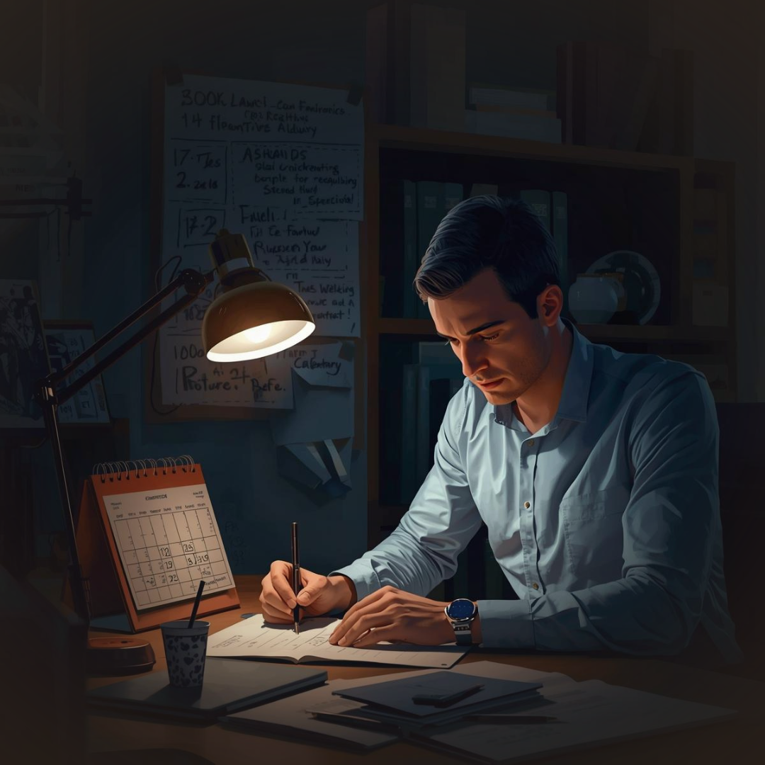 Planning workouts into a busy schedule for weight loss success.