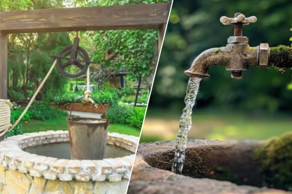 water or well water or well