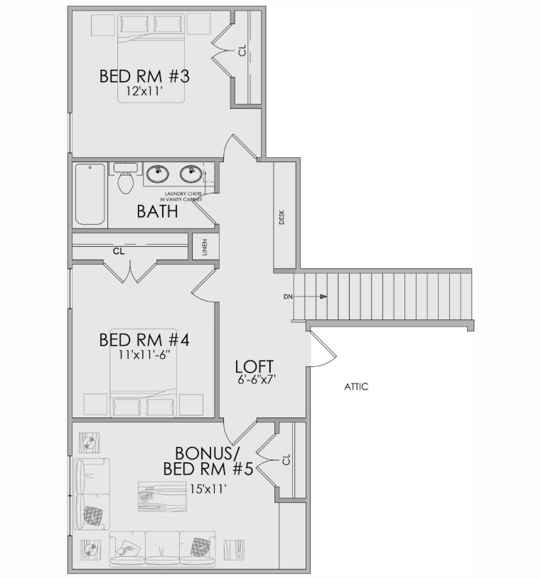 higgins upper level floor plan higgins upper level floor plan