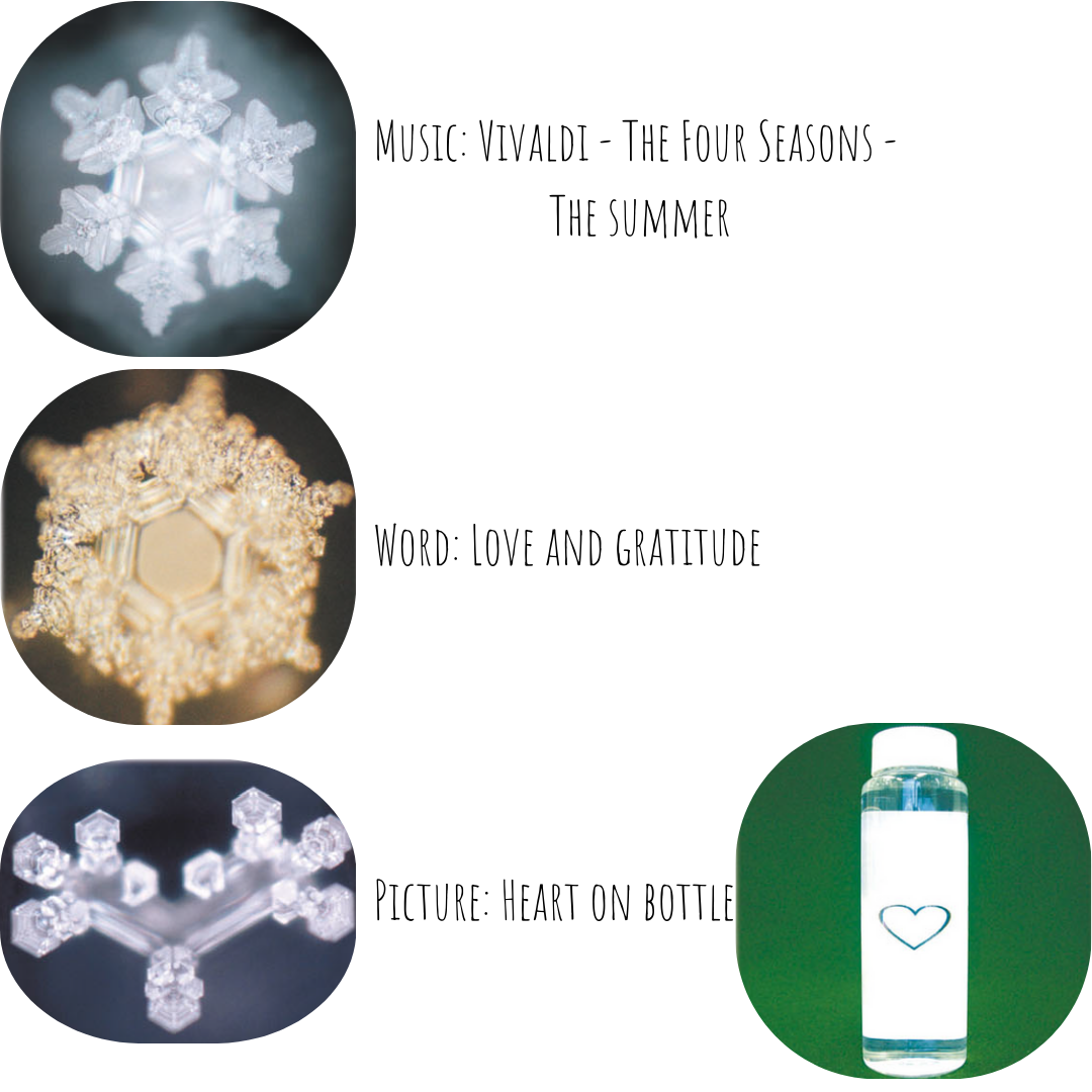 informed water with beautiful crystals informed water with beautiful crystals