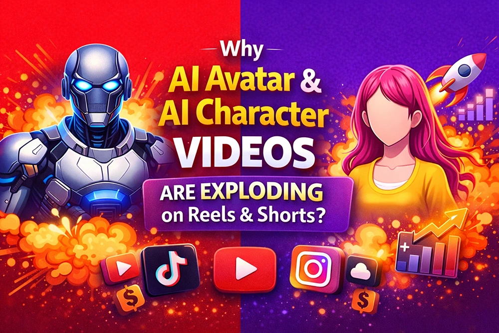 Why AI Avatar & AI Character Videos Are Exploding on Reels & Shorts? Why AI Avatar & AI Character Videos Are Exploding on Reels & Shorts?