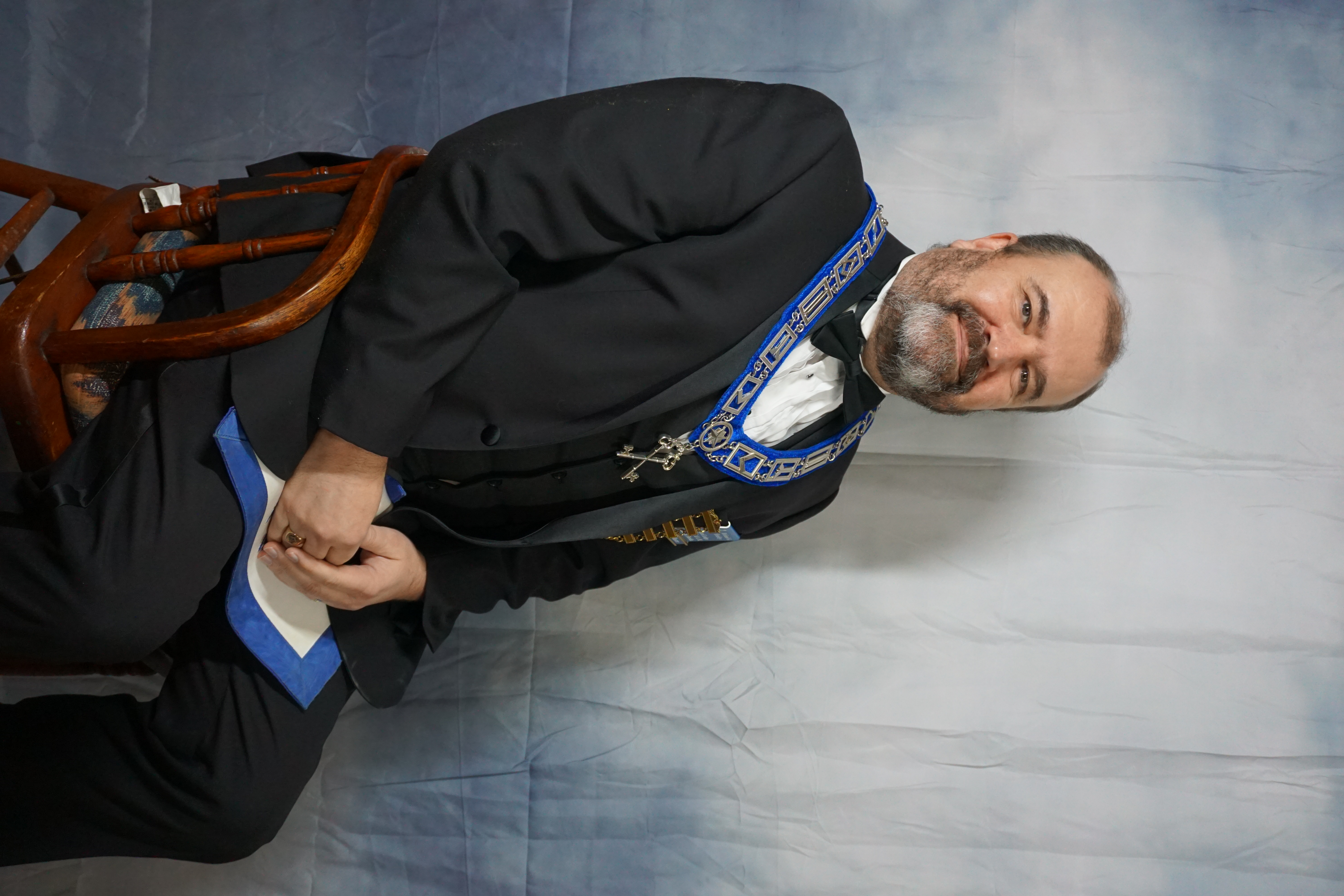 Portrait of W∴ Michael G. Hindley
