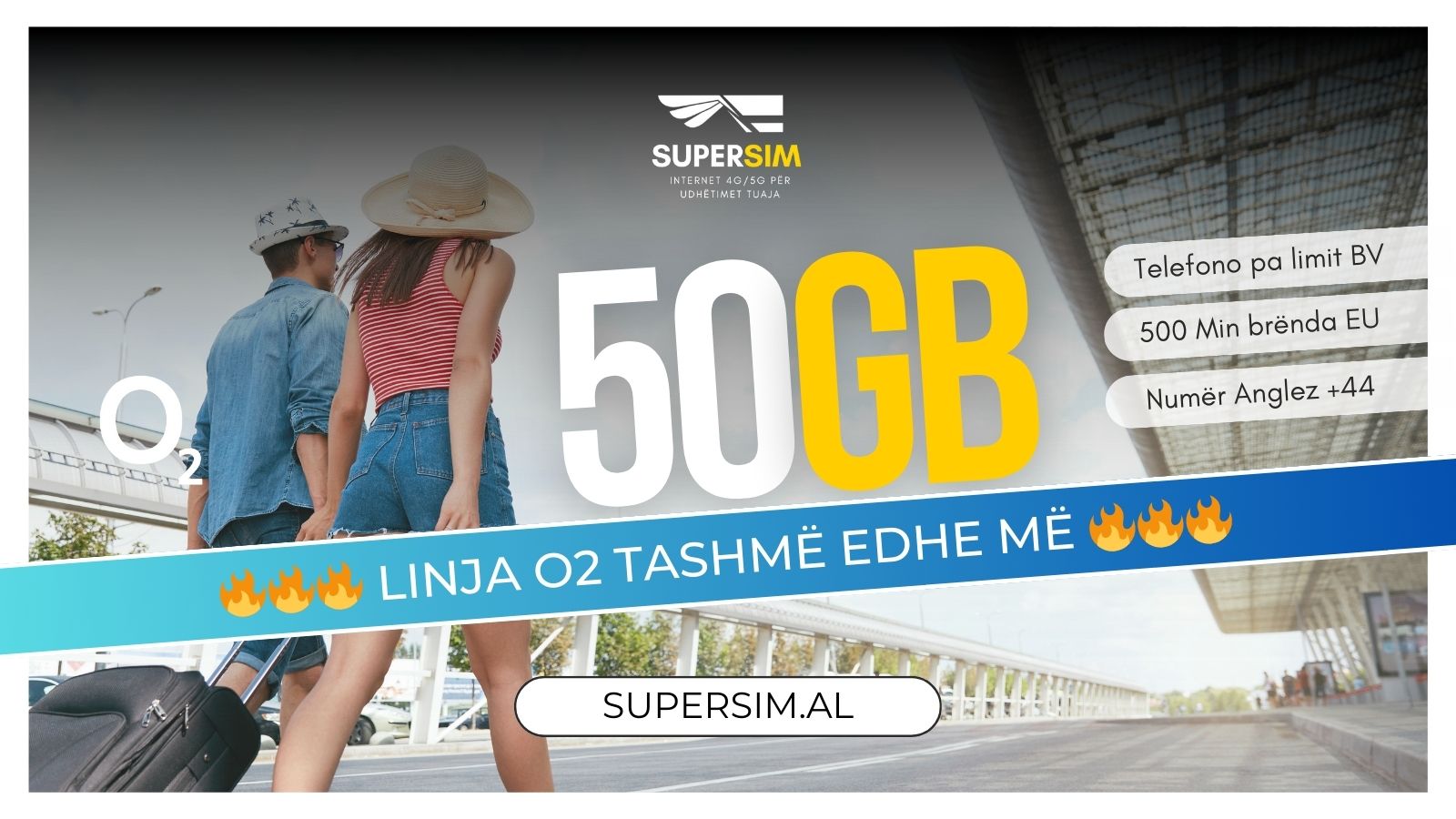 Udheto me O2 nga SuperSim