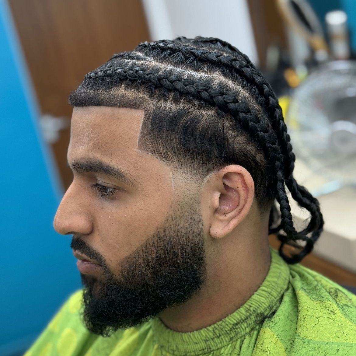 blending sideburns