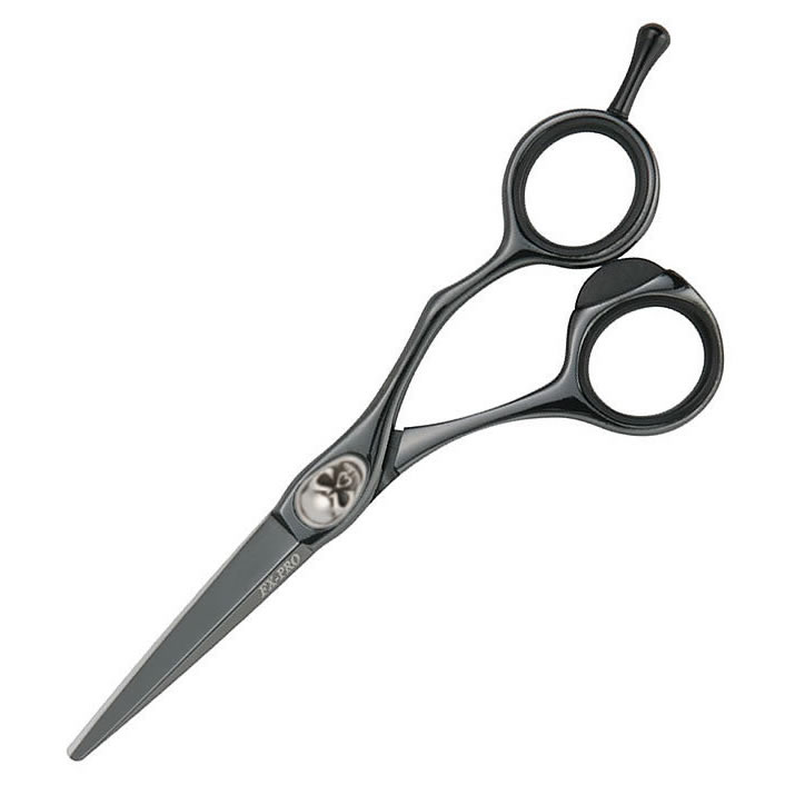 Joewell FX Pro Black Titanium Skull Scissors