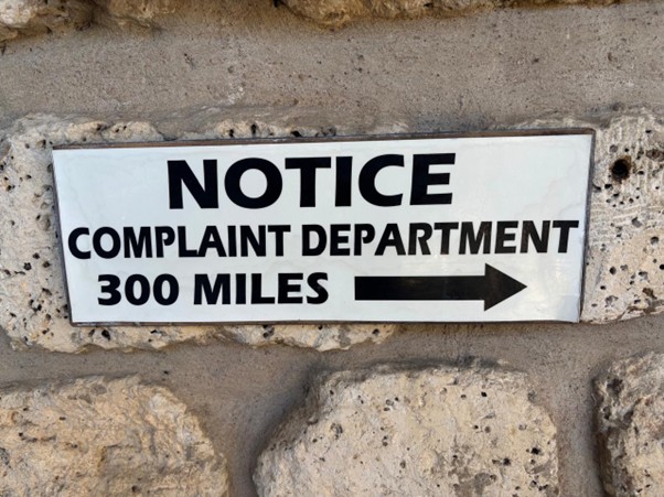 complaints complaints