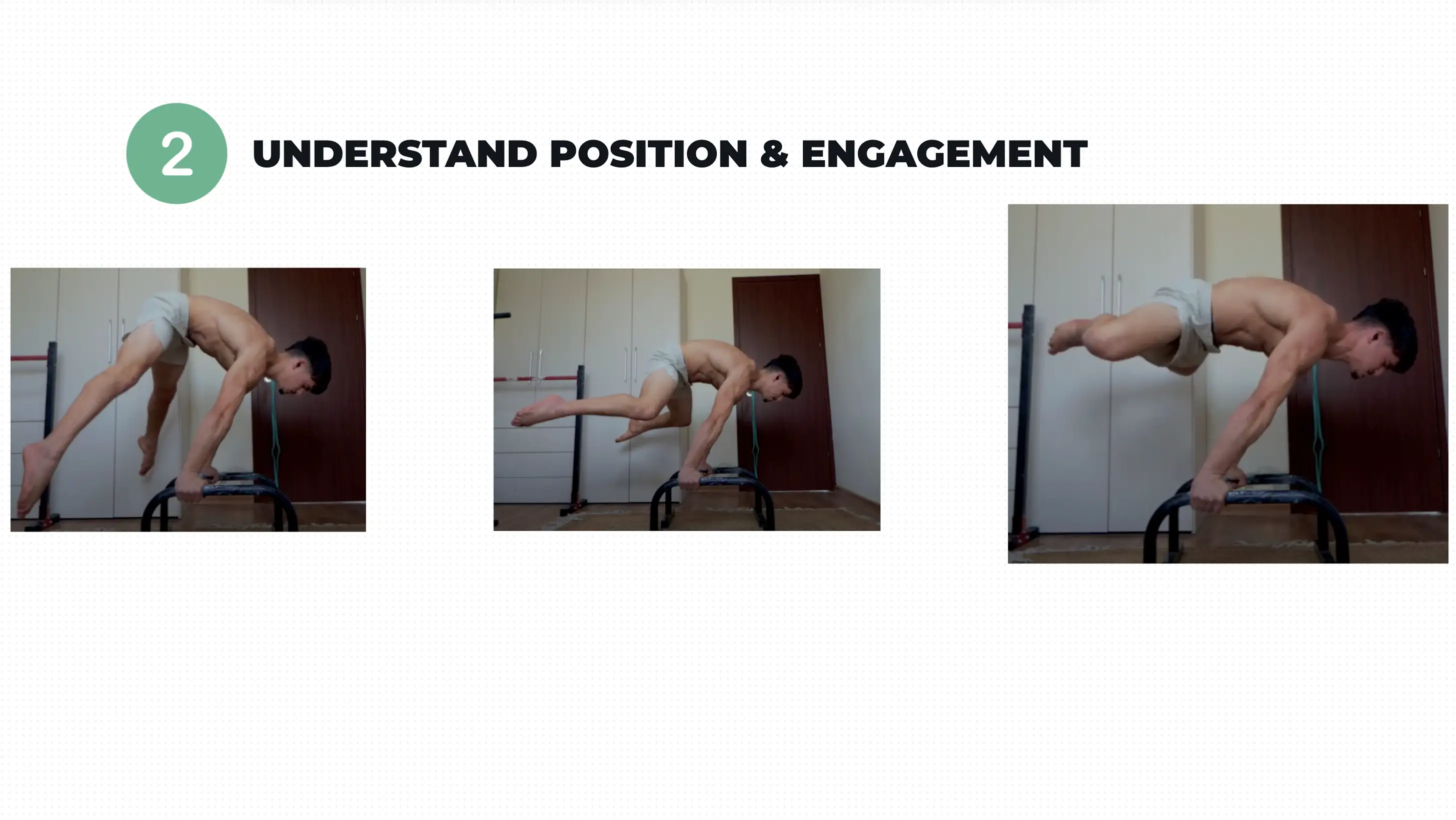 Bent-knee straddle planche used as an intermediate step toward full straddle progression. Bent-knee straddle planche used as an intermediate step toward full straddle progression.