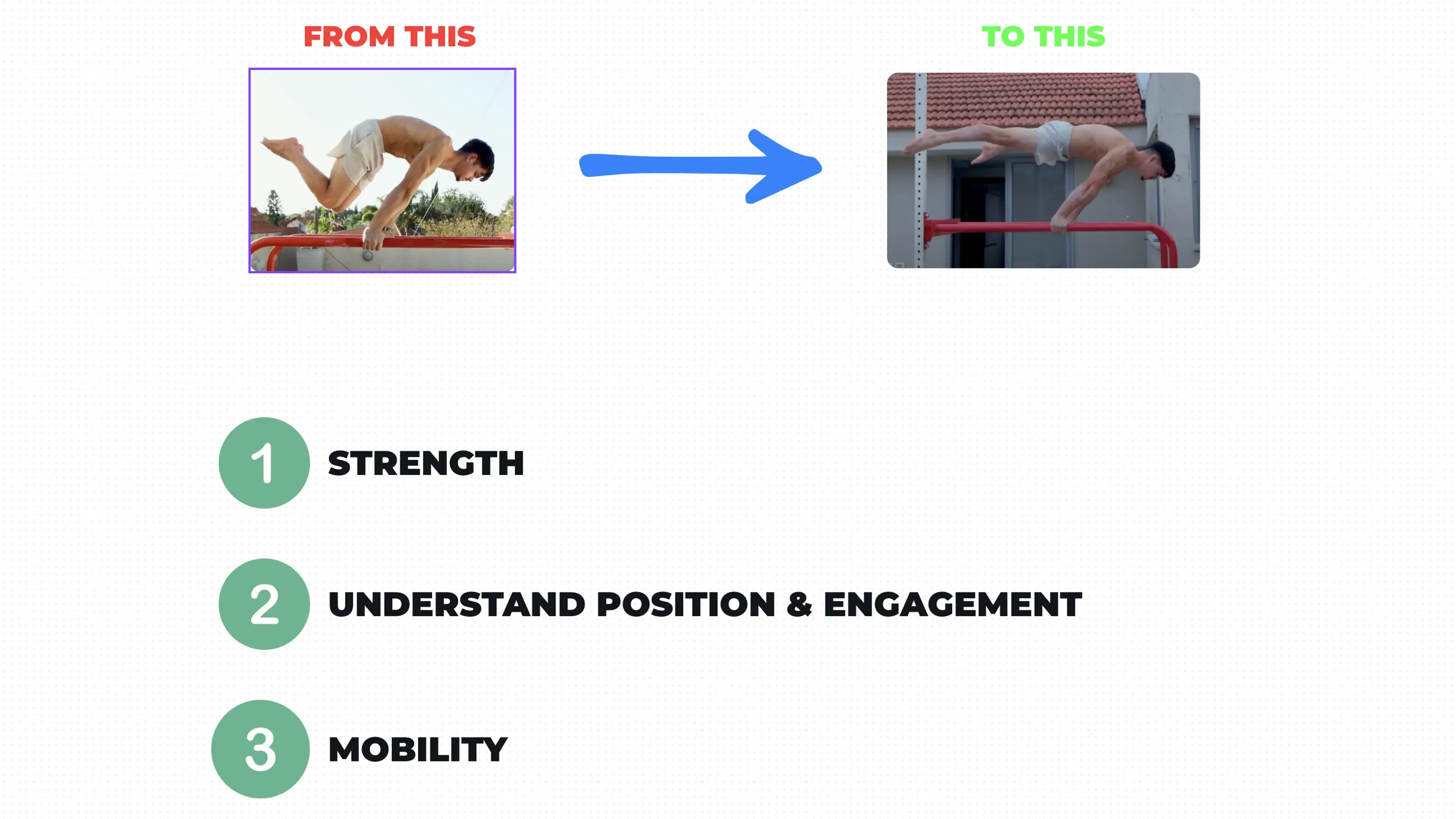 Athlete demonstrating the transition from advanced tuck planche to straddle planche with proper form Athlete demonstrating the transition from advanced tuck planche to straddle planche with proper form