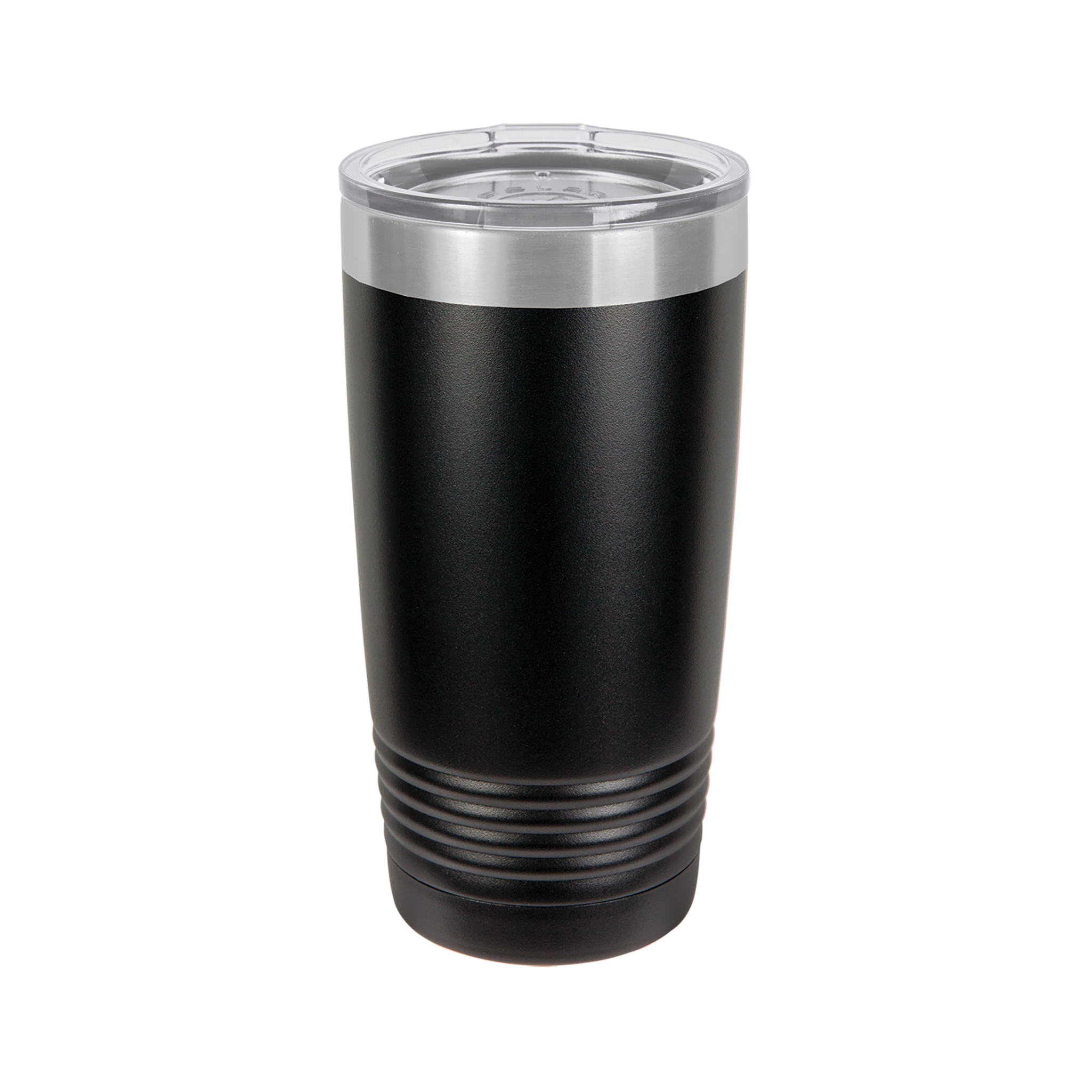 Black tumbler mockup