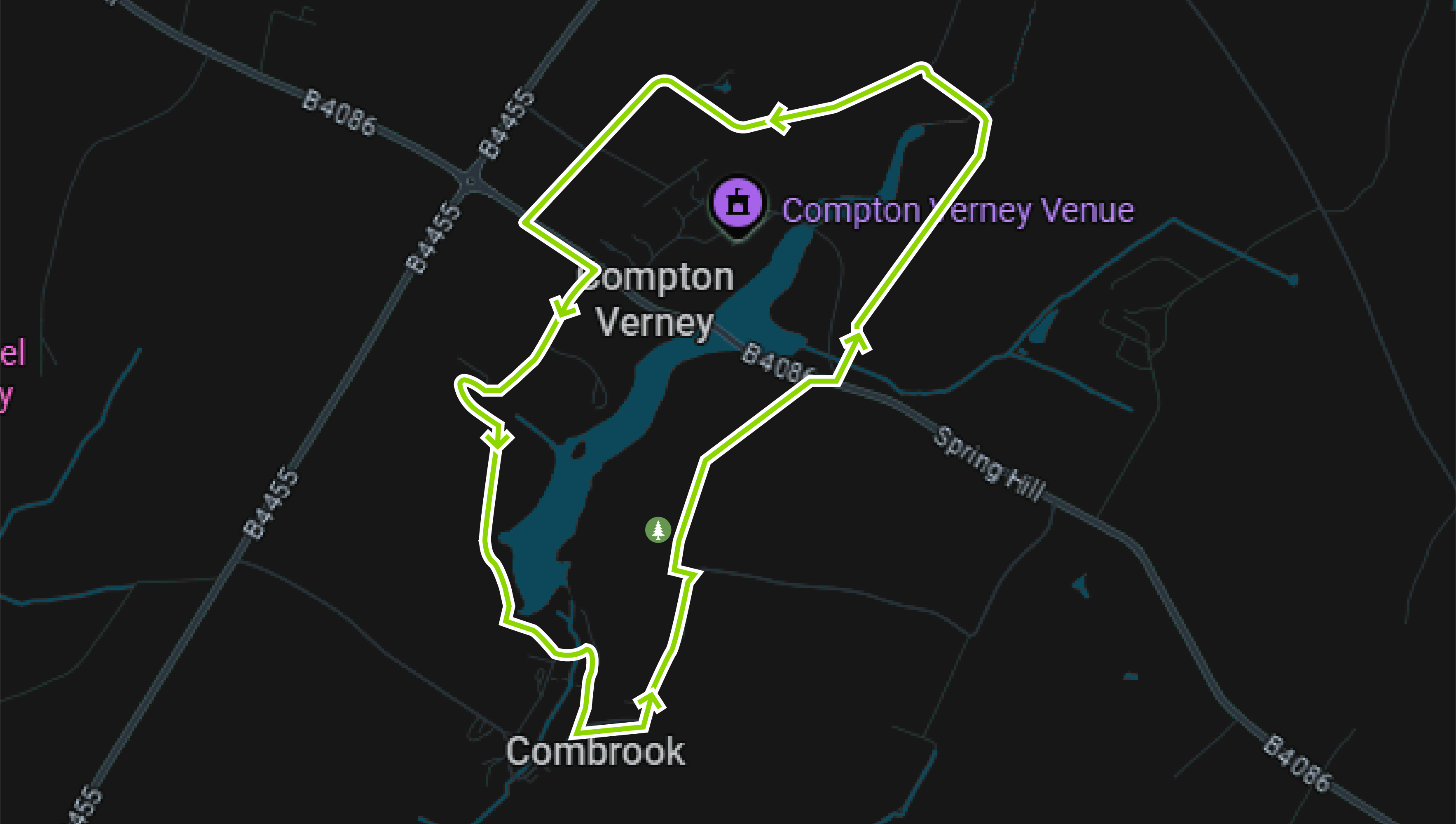 C24 route map (5 km loop)