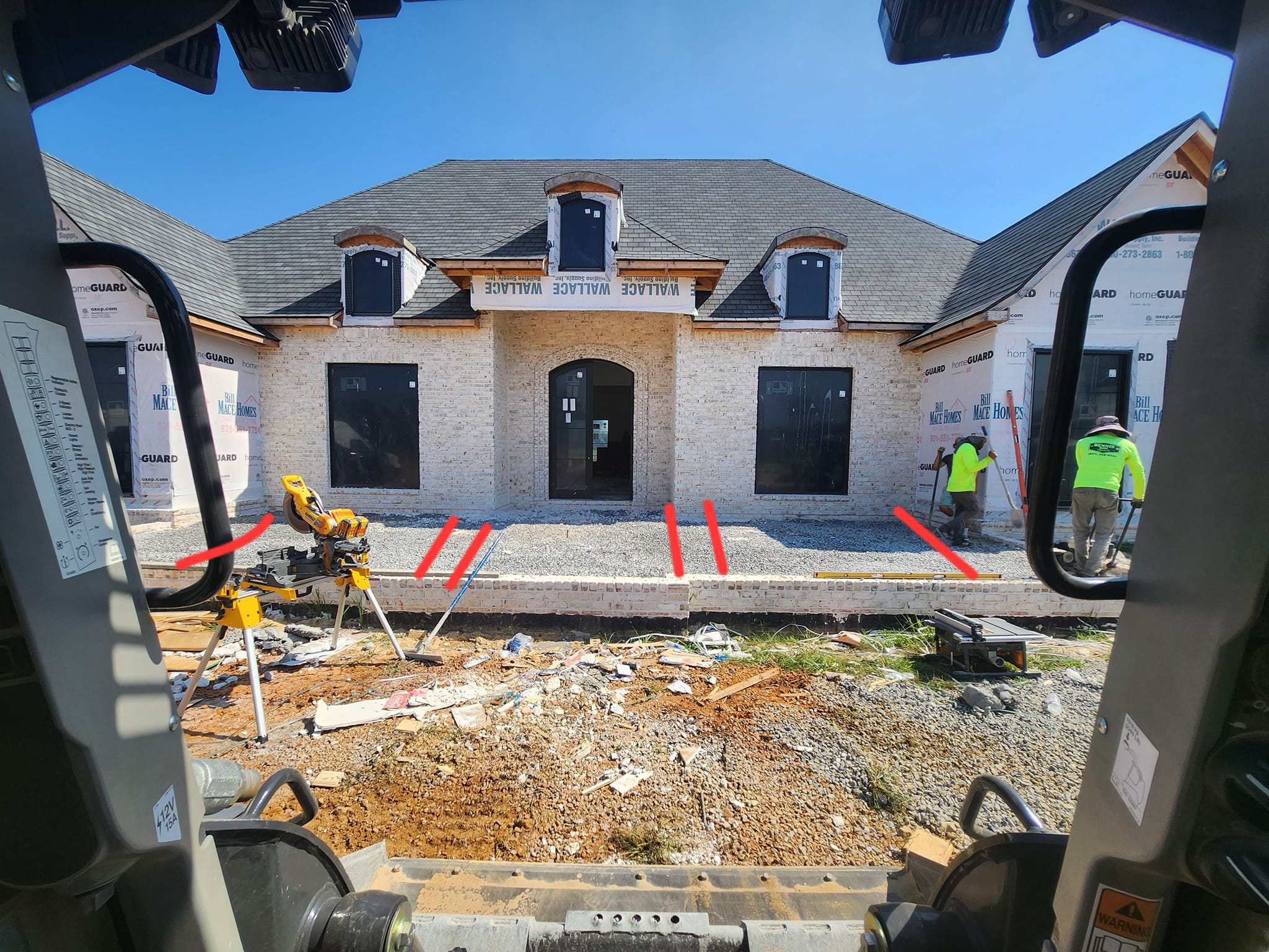 Before Concrete Pour