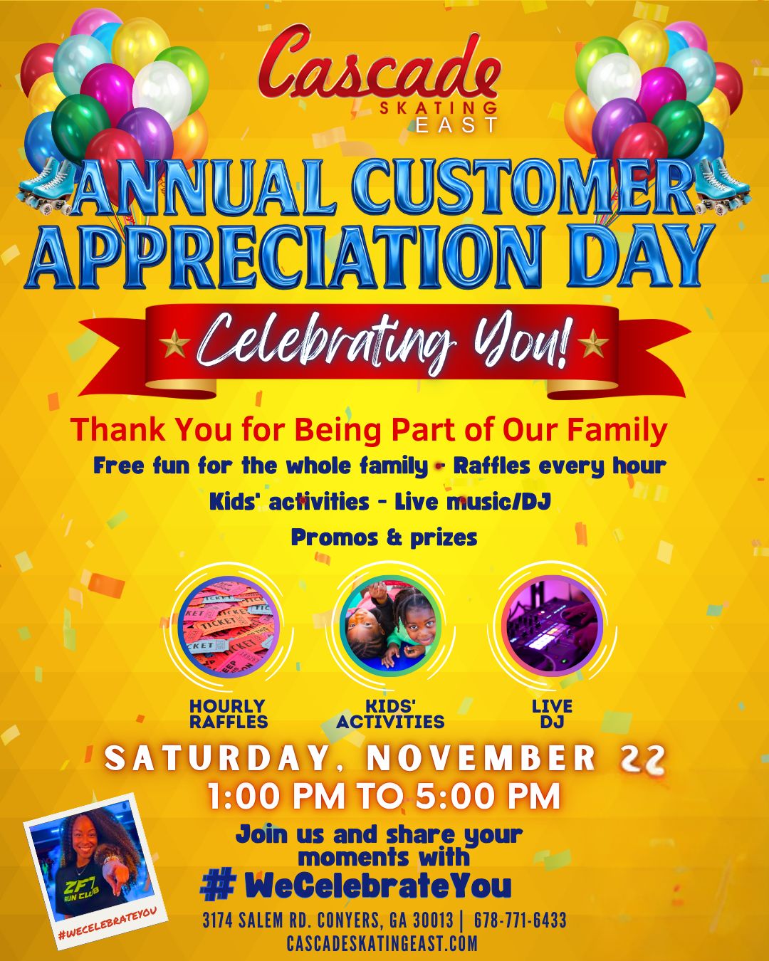 Customer Appreciation Day Event Flyer