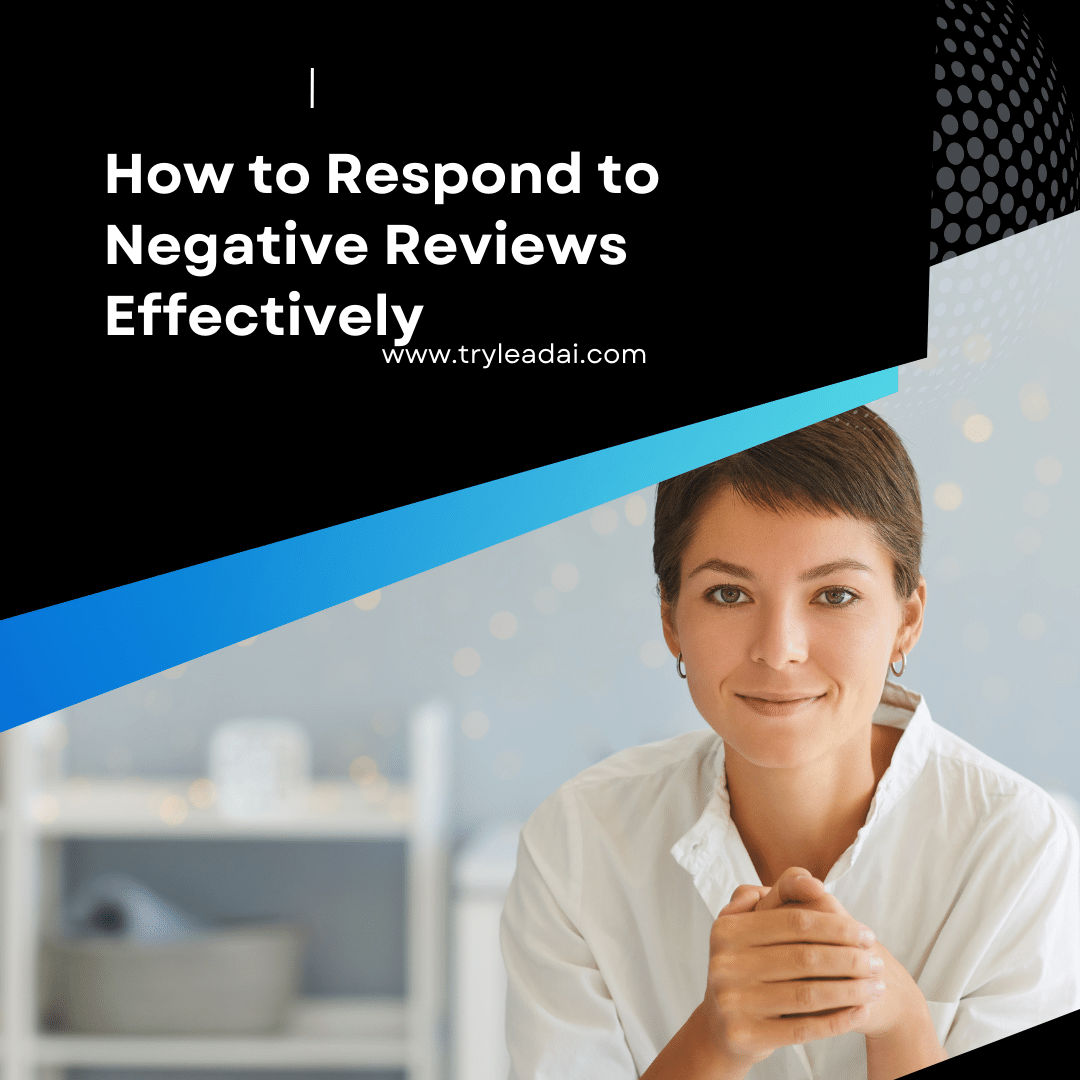 How to respond to negative reviews