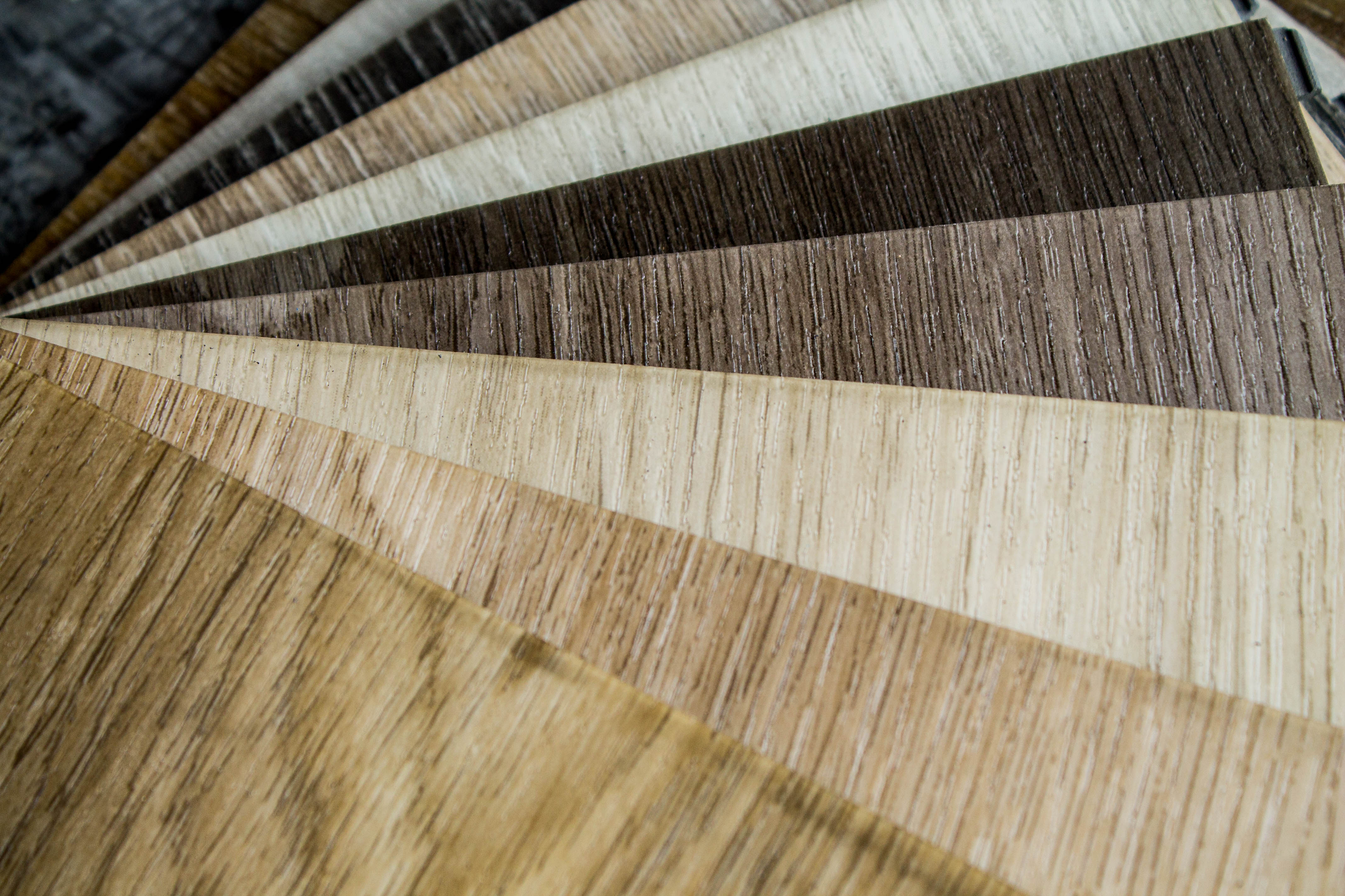 a close up of a vinyl plank flooring