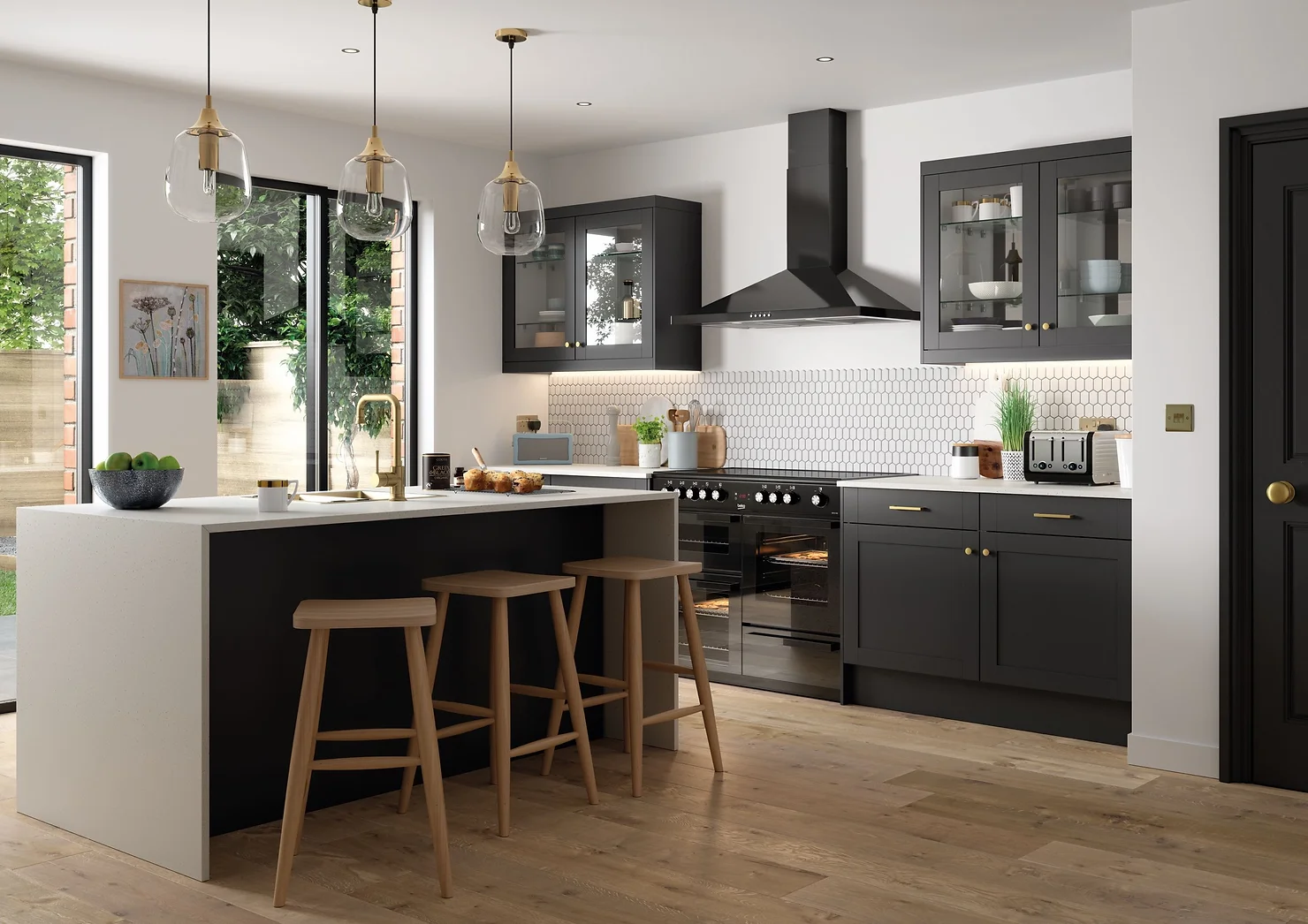 Lighting and Fresh Air Midland Home Kitchens