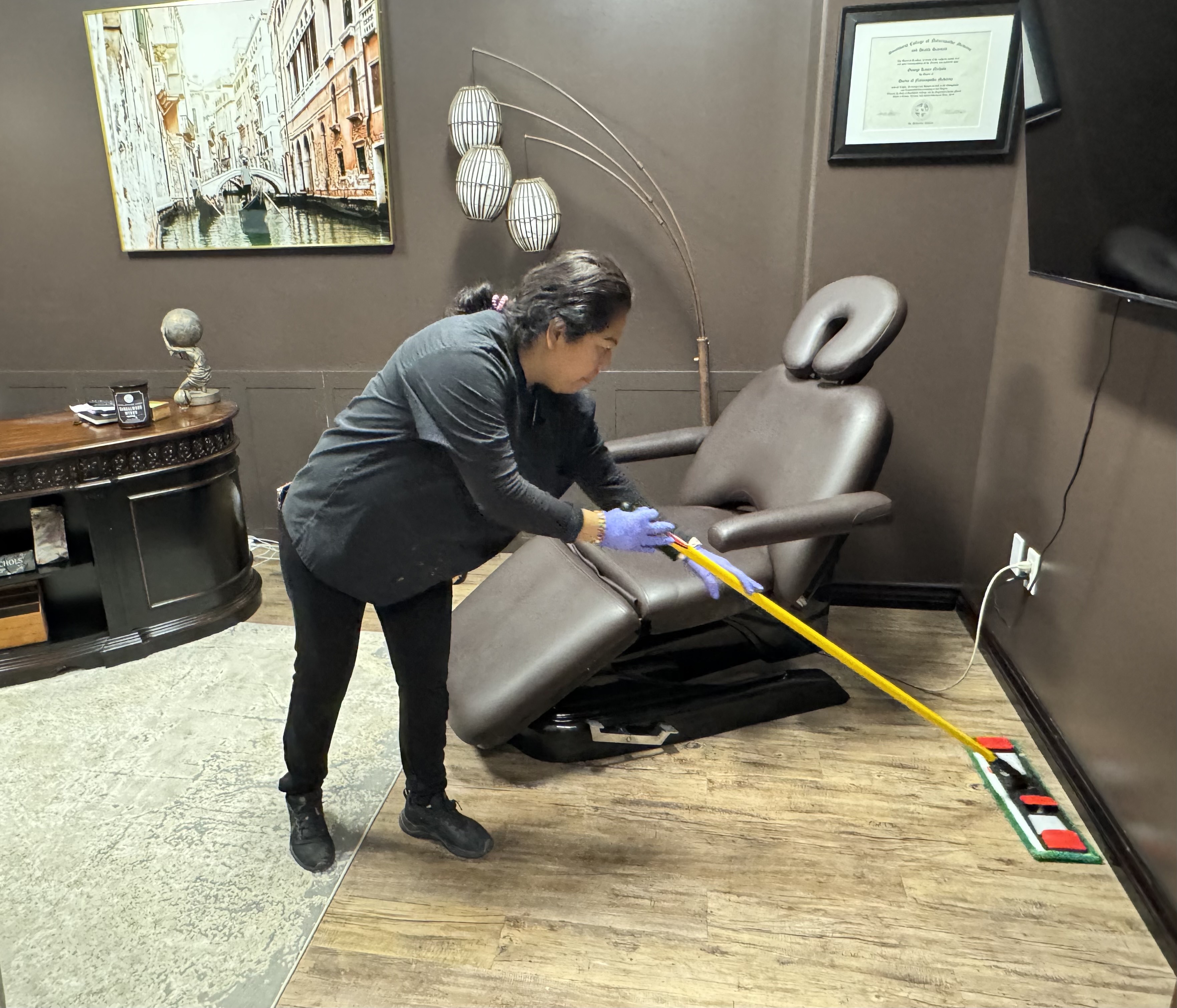 Thorough professional cleaning service
