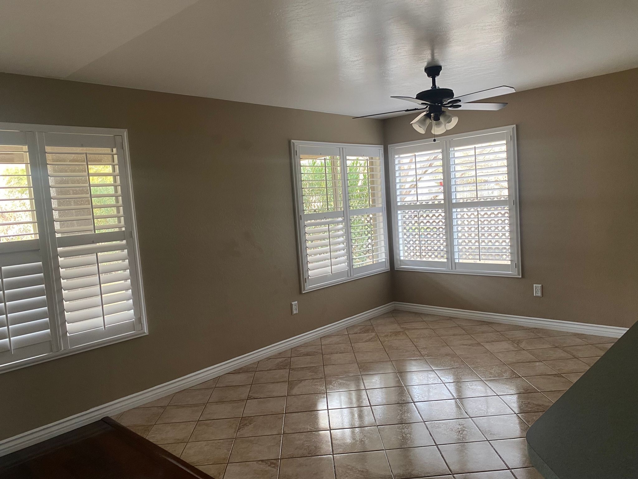 Clean and inviting living space ready for guests