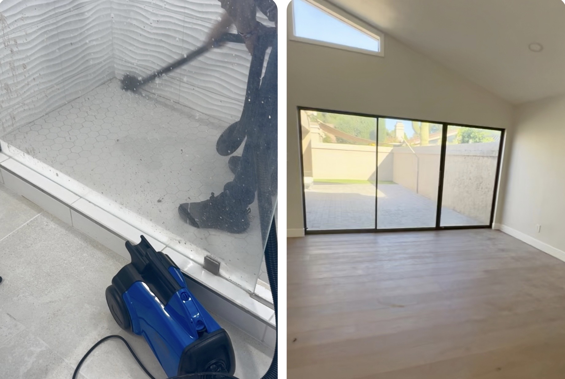 Professional post-construction cleaning services