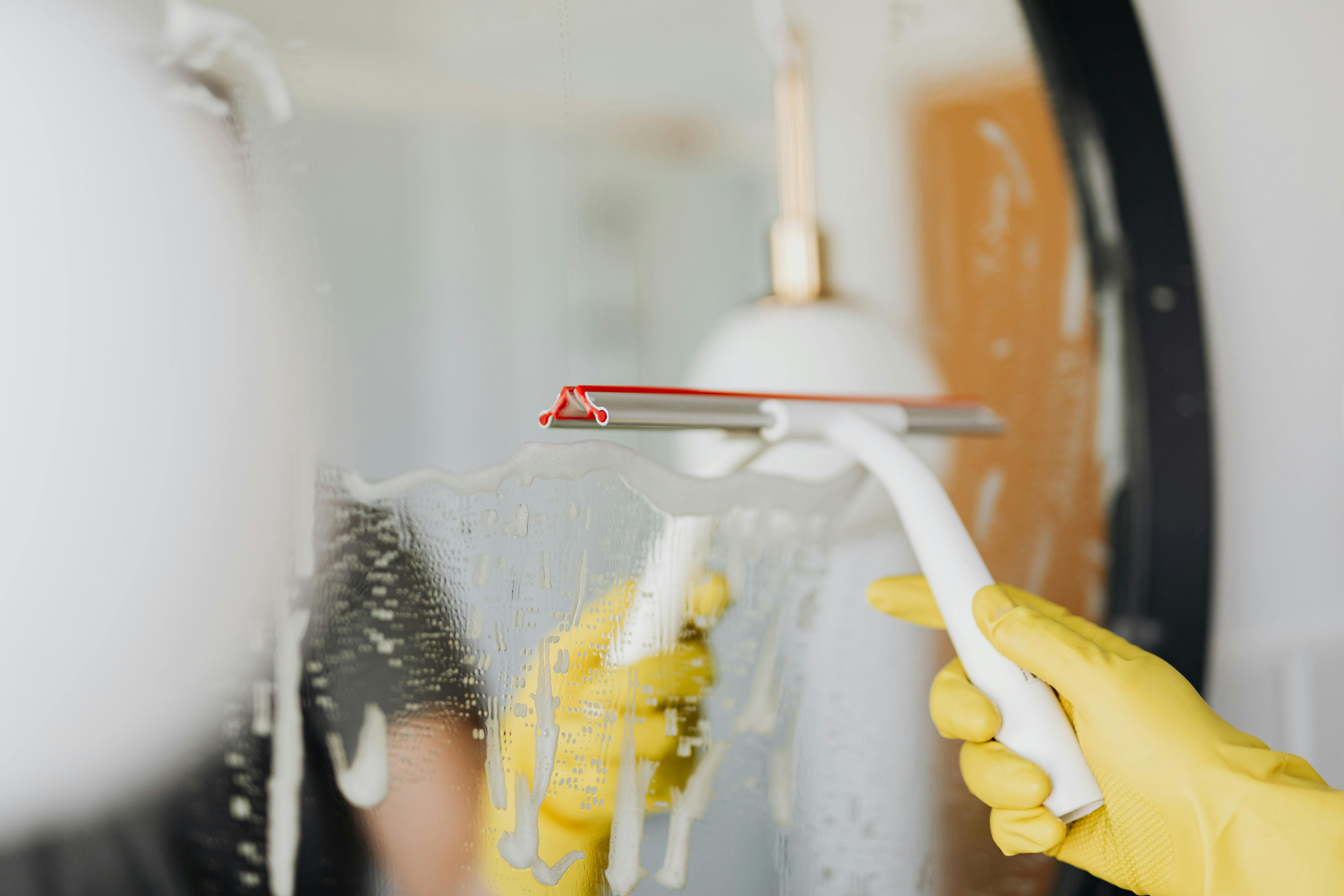 Bathroom remodel cleanup service