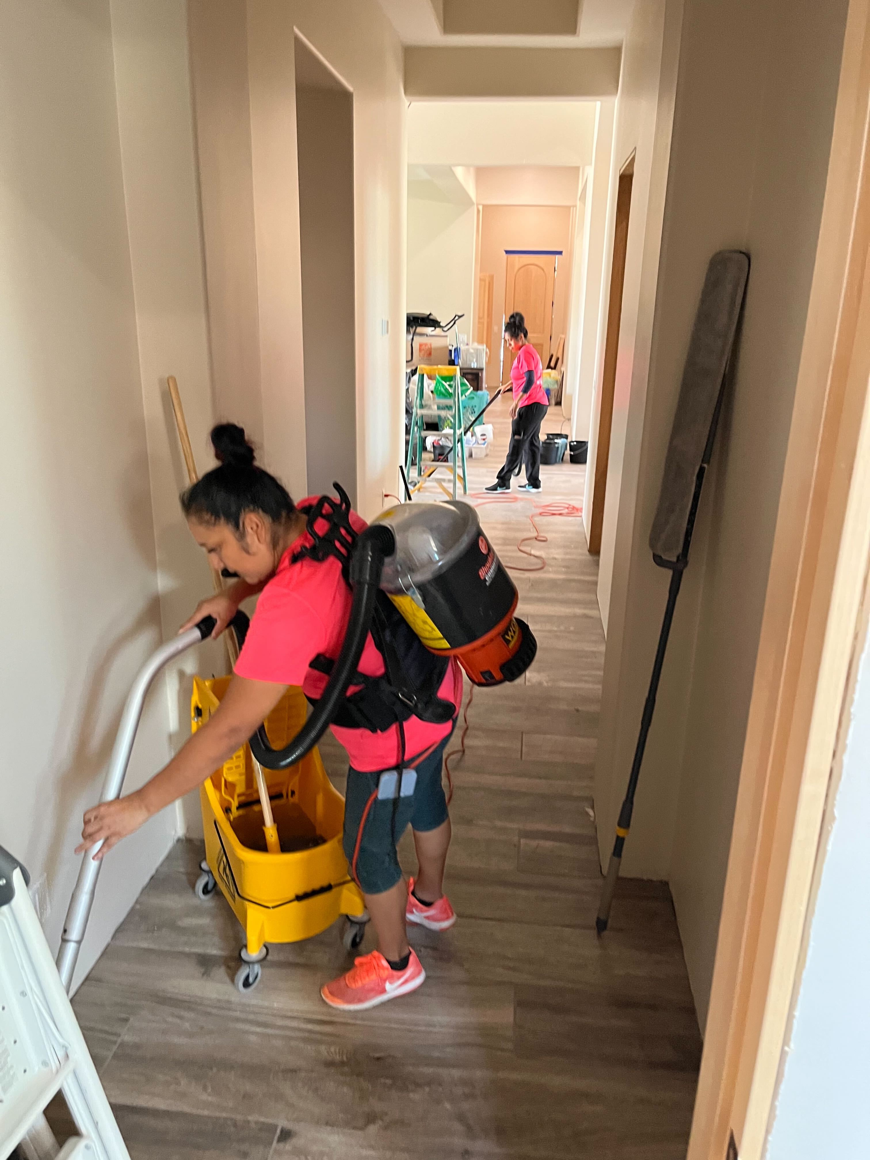 Professional post-construction cleaning services