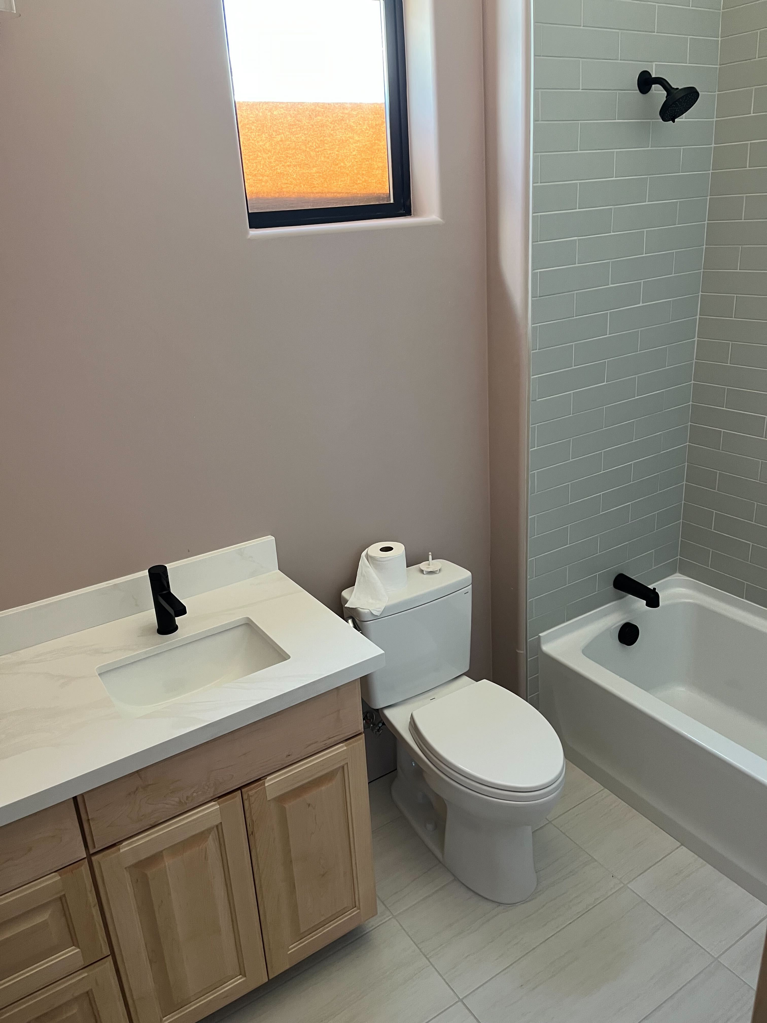 Bathroom remodel cleanup service