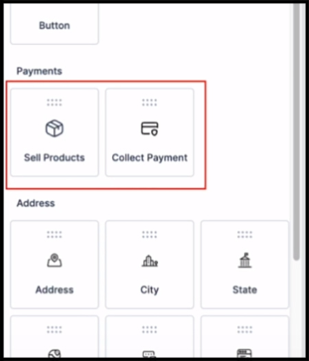 Accessing the Payment Elements